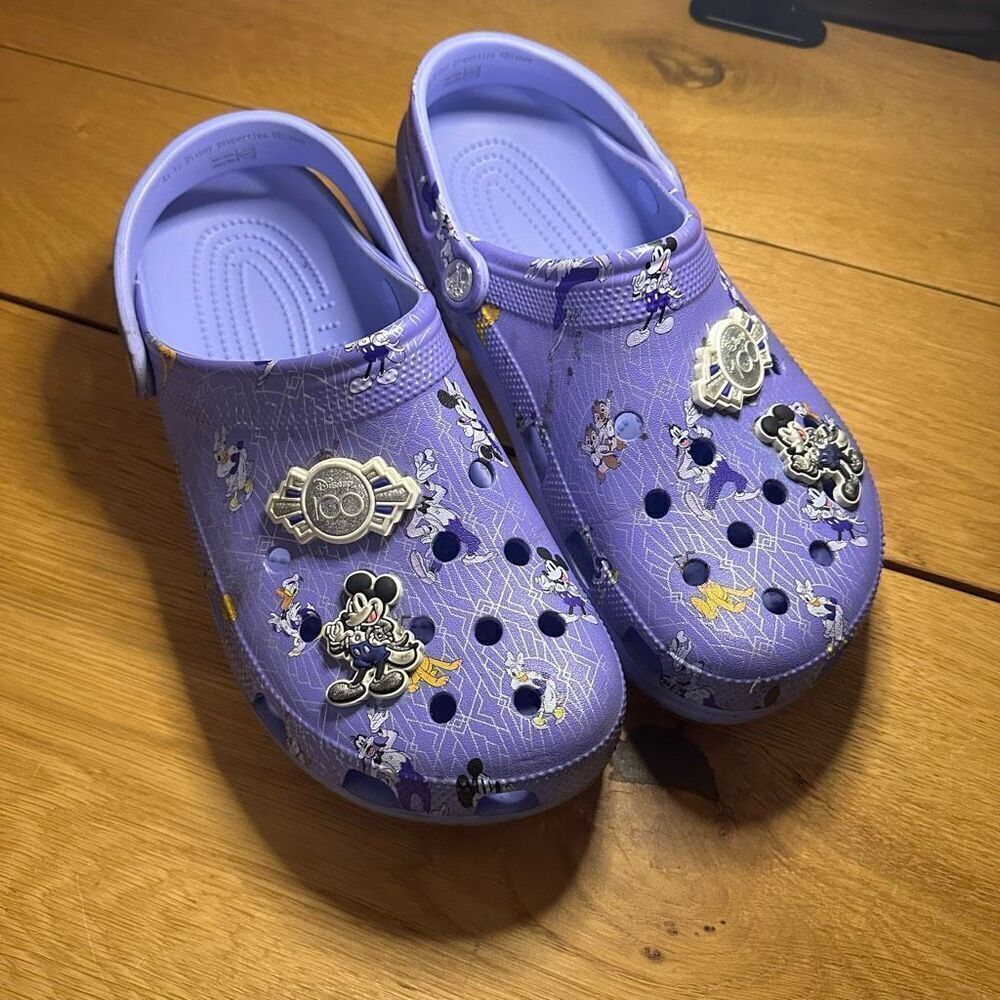 Disney 100th anniversary Mickey and friends crocs men’s 11